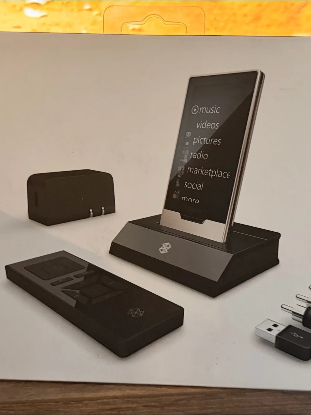 New, Collectors Microsoft Zune HD Portable Media Player - Black & Silver